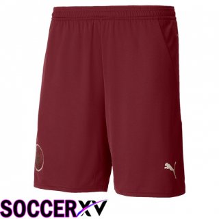 Manchester City Third Soccer Shorts Brown 2024/2025