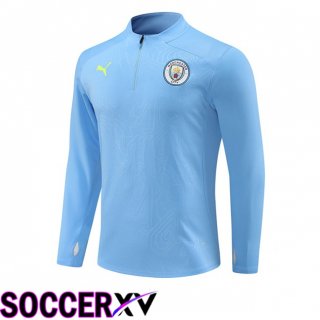 Manchester City Training Sweatshirt Blue 2024/2025