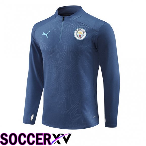 Manchester City Training Sweatshirt Blue Royal 2024/2025