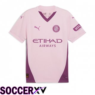 Girona Third Soccer Jersey Pink 2024/2025