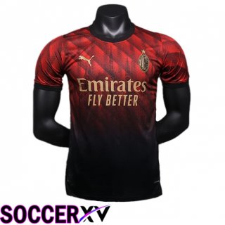 AC Milan Soccer Jersey Special Edition Red Black 2024/2025