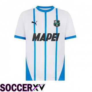 US Sassuolo Away Soccer Jersey White 2024/2025