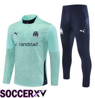 Marseille OM kit Training Tracksuit Green 2025/2026