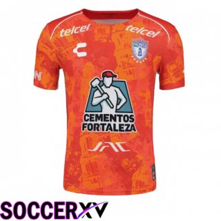 CF Pachuca Away Soccer Jersey Orange 2024/2025