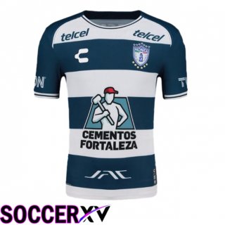 CF Pachuca Home Soccer Jersey White Blue 2024/2025