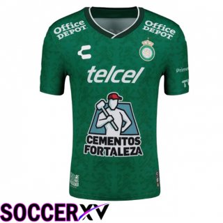 Club Leon Home Soccer Jersey Green 2024/2025