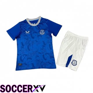 Everton Kids Home Soccer Jersey 2024/2025