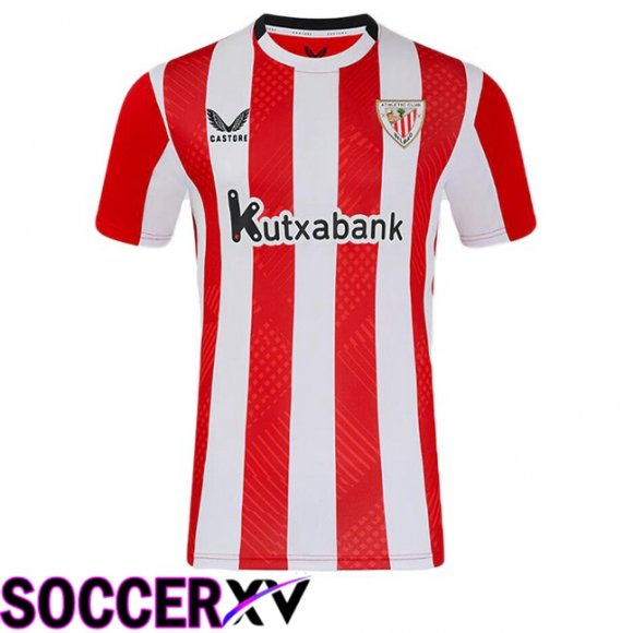 Athletic Club Home Soccer Jersey Red 2024/2025