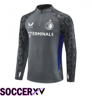 Feyenoord Training Sweatshirt Grey 2025/2026