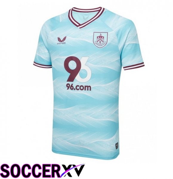 Burnley Away Soccer Jersey Blue 2025/2026