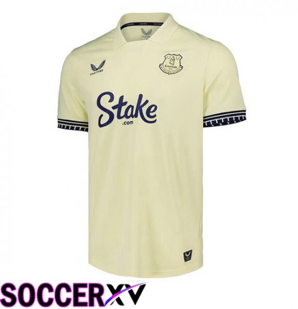 Everton Away Soccer Jersey Yellow 2025/2026