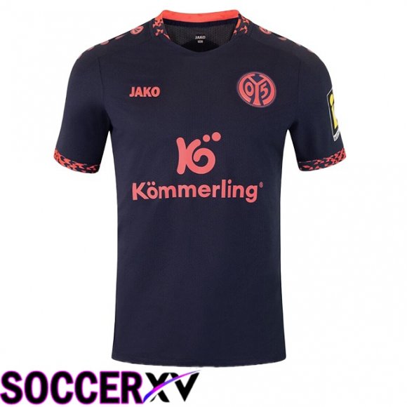 FSV Mainz 05 Away Soccer Jersey Black 2024/2025