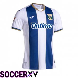 CD Leganes Home Soccer Jersey White Blue 2024/2025