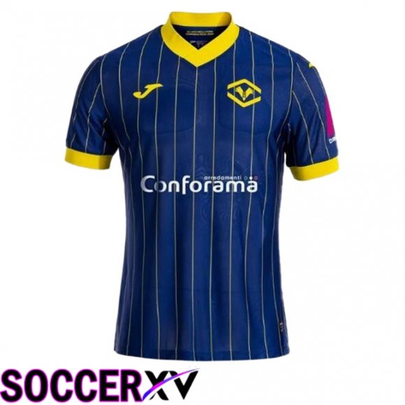 Hellas Verone Home Soccer Jersey Blue 2024/2025