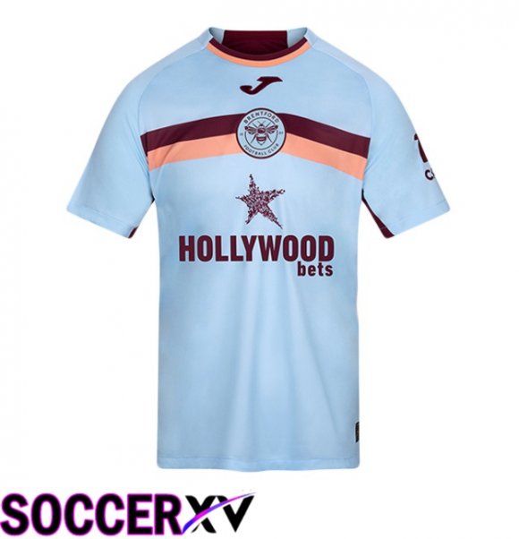 Brentford FC Third Soccer Jersey Blue 2025/2026