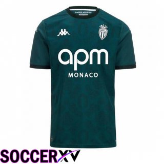 AS Monaco Away Soccer Jersey Green 2024/2025