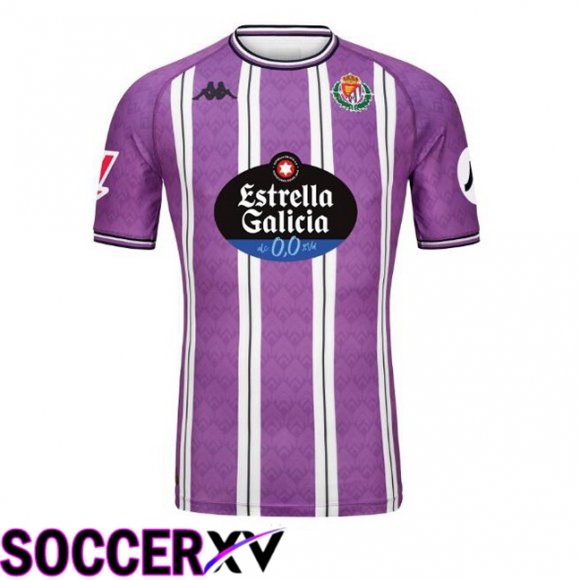 Real Valladolid Home Soccer Jersey Purple 2024/2025