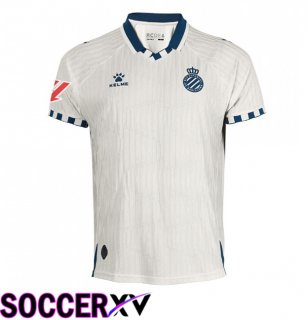 RCD Espanyol Away Soccer Jersey White 2025/2026