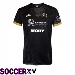 Cagliari Calcio Third Soccer Jersey Black 2024/2025