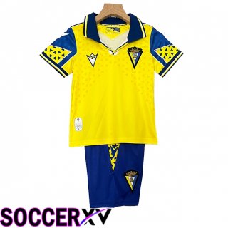 Cadiz CF Kids Home Soccer Jersey 2024/2025