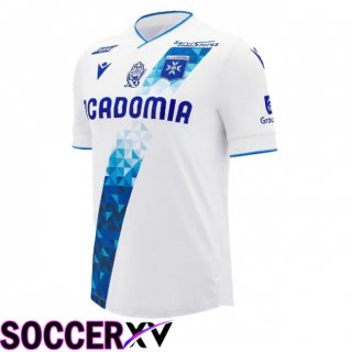 AJ Auxerre Home Soccer Jersey White 2024/2025