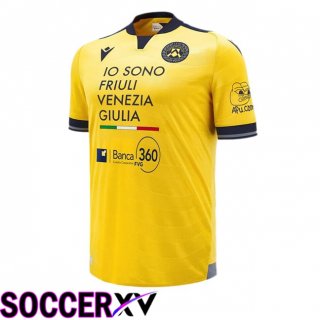 Udinese Calcio Away Soccer Jersey Yellow 2024/2025