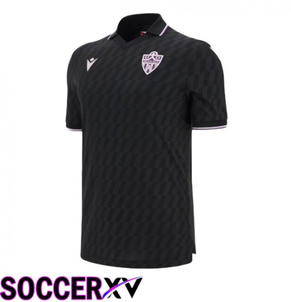 UD Almeria Third Soccer Jersey Black 2025/2026