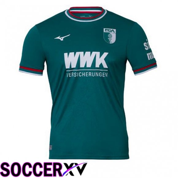 FC Augsburg Away Soccer Jersey Green 2024/2025