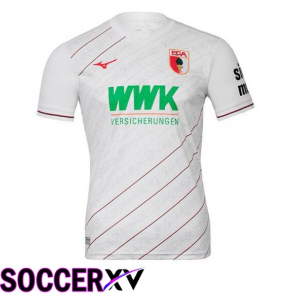 FC Augsburg Home Soccer Jersey White 2024/2025