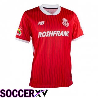 Deportivo Toluca Home Soccer Jersey Red 2024/2025