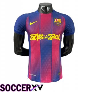 FC Barcelona Soccer Jersey Special Edition Red/Blue 2025/2026