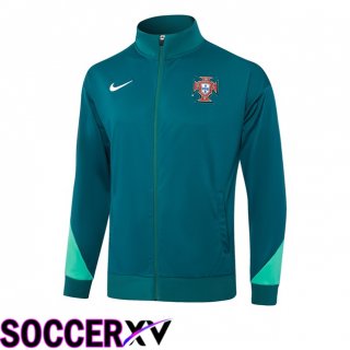 Portugal Training Jacket Green 2024/2025