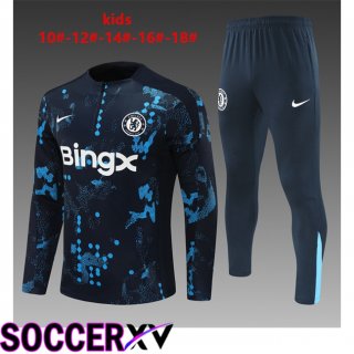 FC Chelsea Kids kit Training Tracksuit Blue Royal 2024/2025