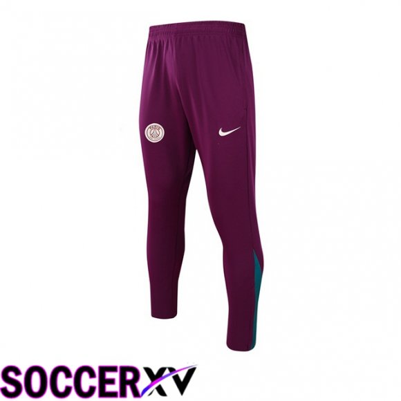 Paris PSG Training Pants Purple 2024/2025