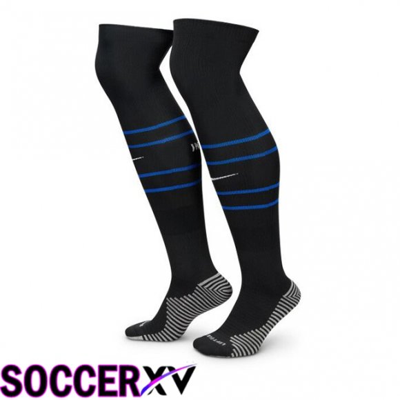 Inter Milan Home Soccer Socks Blue 2024/2025