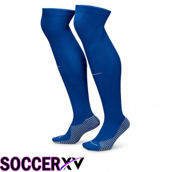 FC Chelsea Away Soccer Socks Blue 2024/2025