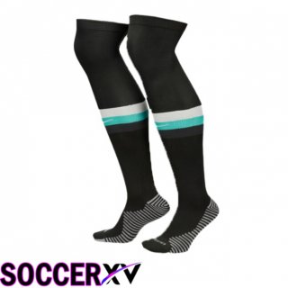 FC Liverpool Away Soccer Socks Black 2024/2025