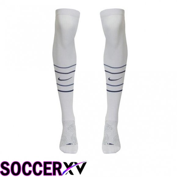 Inter Milan Away Soccer Socks White 2024/2025