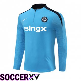 FC Chelsea Training Sweatshirt Blue 2024/2025