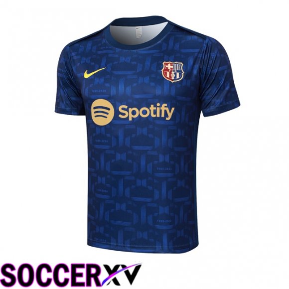 FC Barcelona Training T Shirt Blue Royal 2024/2025