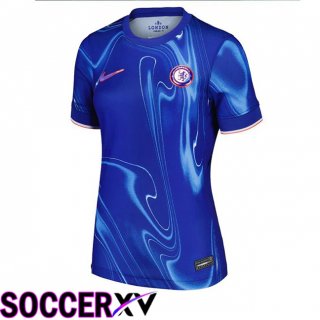 FC Chelsea Women Home Soccer Jersey Blue 2024/2025