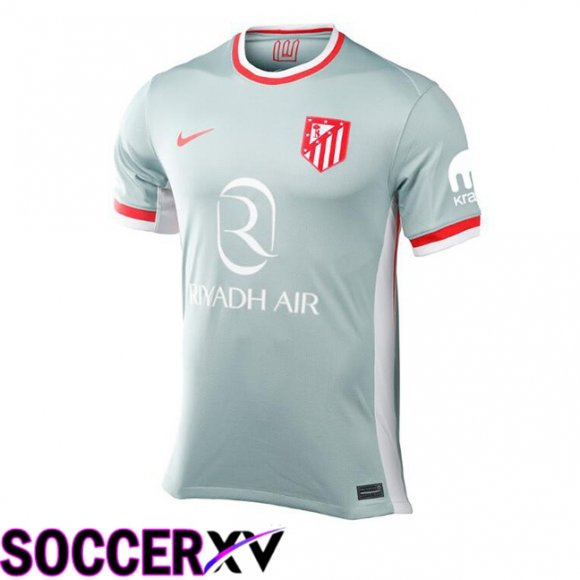 Atletico Madrid Away Soccer Jersey Green 2024/2025