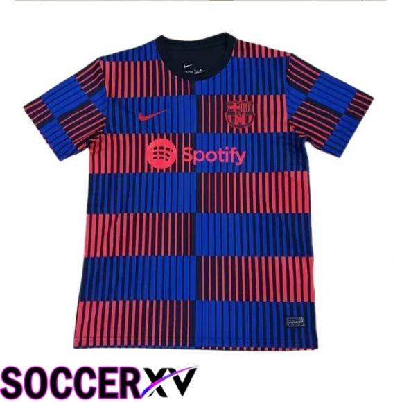 FC Barcelona Soccer Jersey Special Edition Blue Royal Red 2024/2025