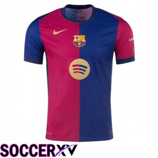 FC Barcelona Home Soccer Jersey Blue Red 2024/2025