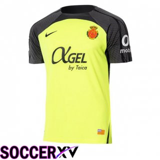 RCD Mallorca Away Soccer Jersey Yellow 2024/2025