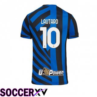 Inter Milan (LAUTARO 10) Home Soccer Jersey Blue 2024/2025