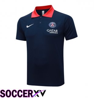 Paris PSG Soccer Polo Blue Royal 2025/2026