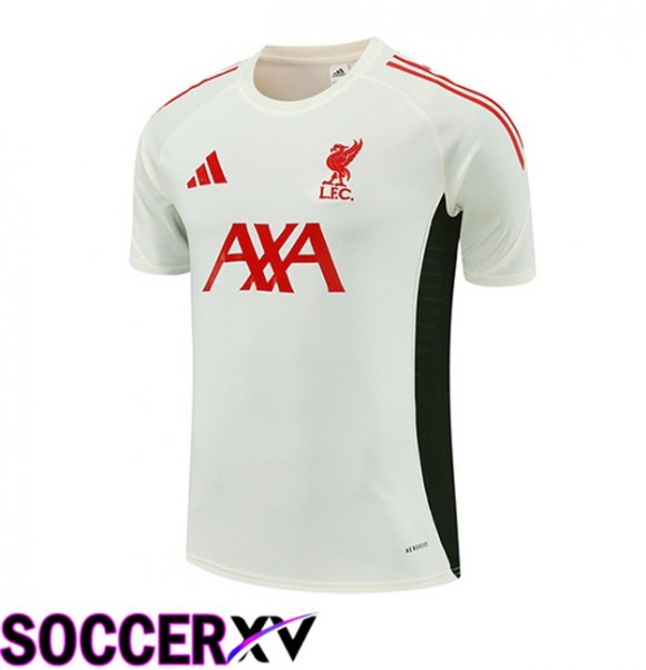 FC Liverpool Training T Shirt White 2025/2026