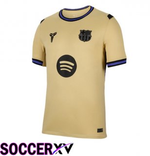 FC Barcelona Away Soccer Jersey Yellow 2025/2026