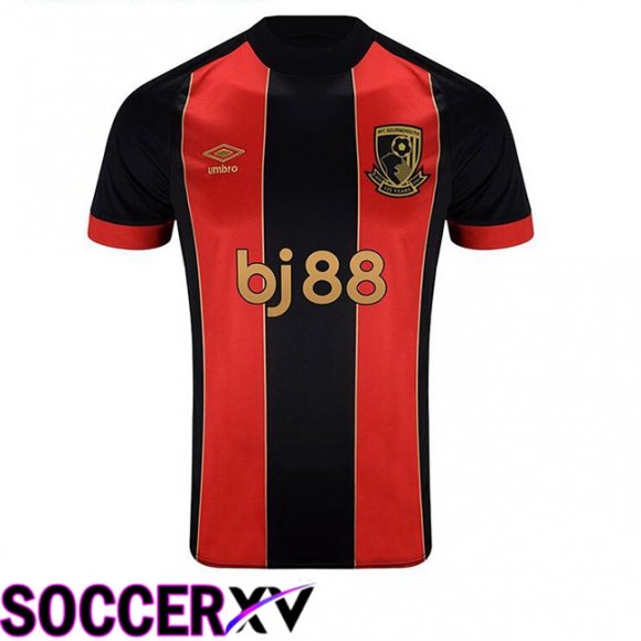 AFC Bournemouth Soccer Jersey 125th Anniversary Edition Black Red 2024/2025